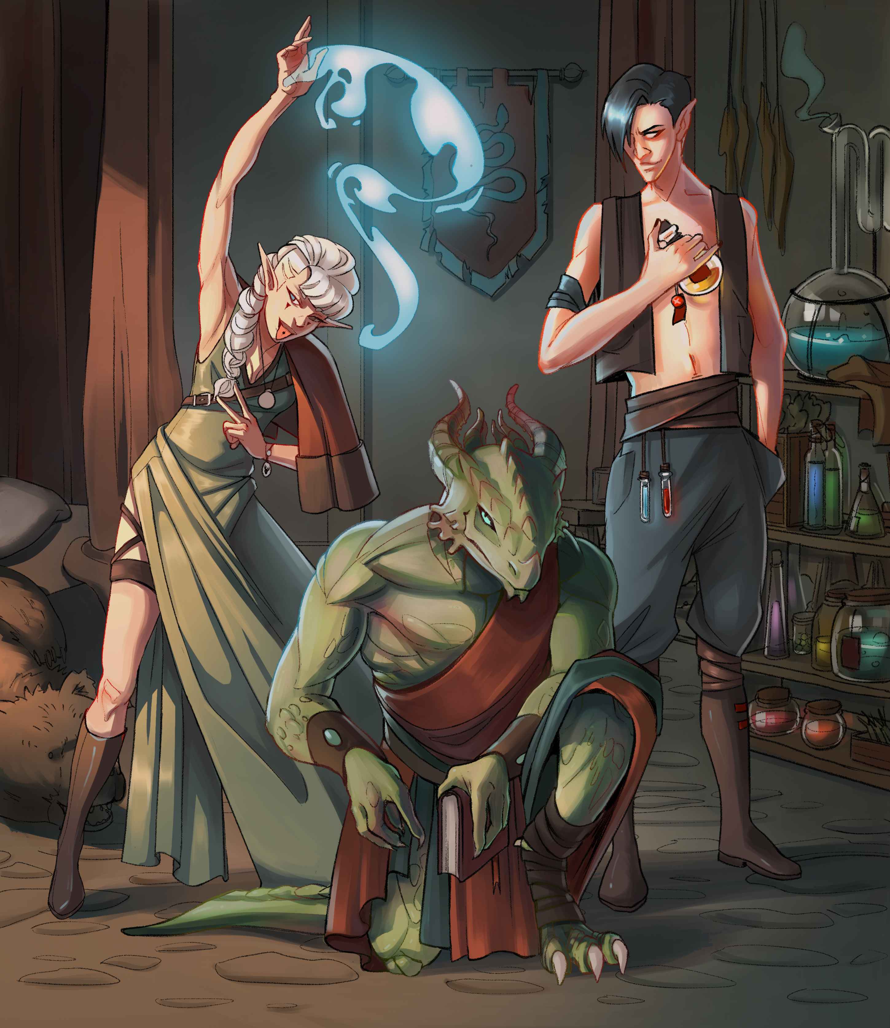 Kellen, Silva i Tauriel razem
